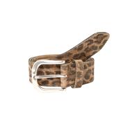 VANZETTI Ceinture marron / noisette / argent, Taille 90