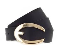 Vanzetti Ceinture noir en cuir pour femme - 30mm Leather Belt 119431 110 cm