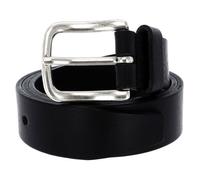 Vanzetti Ceinture noir en cuir pour fille et garçon - 35mm Full Leather Belt 116115 85 cm