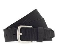 Vanzetti Ceinture noir en cuir pour homme - 40mm Leather Belt 120407 85 cm
