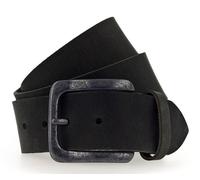 Vanzetti Ceinture noir en cuir pour homme - 45mm Full Leather Belt 211148 95 cm