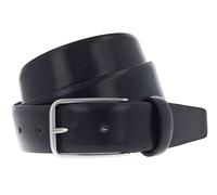 Vanzetti Ceinture noir en cuir pour homme - Dresscode: Business 35mm Cambered Belt 93076 105 cm