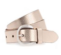 Vanzetti Ceinture or rose en cuir pour fille - 25mm Belt Light Copper Metallic 116064 70 cm