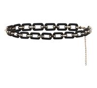 Vanzetti Chain Belt W90 Light Gold+Black