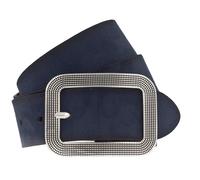 Vanzetti Classics 40mm Suede Belt W75 Marine