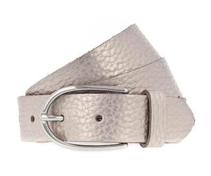 Vanzetti Cuir ceinture Glitter Radiance 30mm Metallic Belt W110 Platinumgold Metallic beige