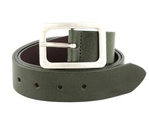 Vanzetti Neon Booster 35mm Full Leather Belt W95 Olive