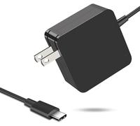 Vanzflow Chargeur USB C 65W pour Microsoft Surface Pro X 1796 1769 1800 Surface Pro 11 10 9 8 7+ 7 Compatible avec Nintendo Switch Huawei Matebook HP Spectre Type-C Adaptateur Secteur