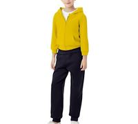 vaolkwsacz Combinaison de veste pour enfant en pur coton pour fille et fille 2025 printemps et vêtements unis pour enfants et pantalon de chemise à fermeture éclair de taille moyenne Combinaison deux