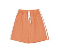 vaolkwsacz Pantalon décontracté mignon solide dos short sport taille élastique short pantalon de costume, Orange, 5-6 ans