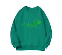 vaolkwsacz Printemps et imprimé mignon à la mode Version confortable de la fille imprimé sweat-shirt vêtements bébé garçon, vert, 4-5 ans