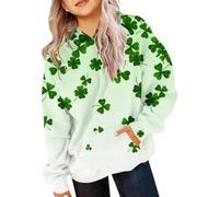 vaolkwsacz Vêtements imprimés quotidiens pour enfants Sweat-shirt décontracté à manches longues Sweat à capuche Hauts Tote Filles Mensonges Pas Pull, vert, 7-8 ans