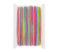 vaolmlop 1mm Fil Nylon pour Bracelet Perle 100m Cordon Bracelet Macramé Fil De Jade,Fil pour Tisser des Colliers, Perle, Bijoux, Macramé, Artisanat DIY (Couleur)