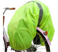 VAOLOAV De Pluie 100L pour Housse De Pluie, Panier De VéLo, Sacoche De VéLo, Porte-Bagages, Housse ImperméAble avec Bandes RéFléChissantess 100L Vert Vif