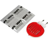 Vape, diffuseur électrique pour plaques anti-moustiques + 10 plaques classiques incluses