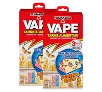 Vape Tarme Alimentaire Minitoring Trap Pièges Adhésifs avec phéromones Attractifs pour mâles et femelles Insecticide Inodori pour garde-manger étagères et tiroirs - 6 autocollants