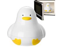 Vapeur à œufs pour micro-ondes - Presse-agrumes multifonction en forme de canard | Cuiseur à œufs domestique pour 4 œufs | Rapide, facile, sûr, compact, idéal pour petit-déjeuner, cuisine et