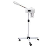 Vapeur pour le visage et vaporisateur de vapeur pour sauna, humidificateur chaud pour soins du visage, sauna à domicile et salon de beauté - Vapeur chaude, minuterie LCD, bras réglable