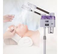 Vapeur Visage Professionnel, 800w Double Tube Chaud Et Froid Sauna Facial, Humidificateur Multifonction Spa Beauté Nettoyage en Profondeur Hydratant et Soin De la Peau pour la Maison Salon Spa