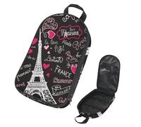 VAPOKF Bonjour Paris Sac de rangement pour ustensiles de cuisine, accessoires de cuisine, pochette de rangement pour barbecue en plein air, sac uniquement