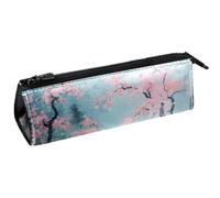 VAPOKF Cherry Lake Cabin Paradise Trousse à crayons Trousse à crayons Pochette cosmétique Sac compact à fermeture éclair
