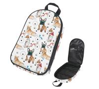 VAPOKF Corgi Sac de rangement pour ustensiles de camping et accessoires de cuisine pour barbecue en plein air Motif bouledogue français
