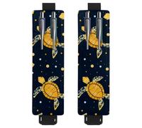 VAPOKF Lot de 2 porte-stylos réglables avec bande élastique pour ordinateur portable, porte-crayons en cuir synthétique, pochette pour journaux, livres, planificateurs, classeurs, tablettes, motif