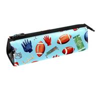 VAPOKF Sac à crayons avec fermeture éclair compacte pour gants de terrain de football américains, casques