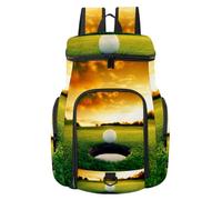 VAPOKF Sac à dos de basket-ball, sac de sport avec compartiment pour balle et chaussures pour football, volley-ball, natation, gym, voyage, balle de golf près du trou