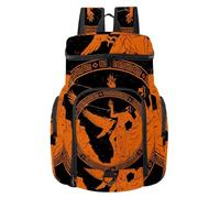 VAPOKF Sac à dos de basket-ball, sac de sport avec compartiment pour ballon et chaussures pour football, football, volley-ball, natation, gym, voyage, dieu grec antique Prométhée