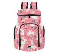 VAPOKF Sac à dos de basket-ball, sac de sport avec compartiment pour ballon et chaussures pour football, football, volley-ball, natation, gym, voyage, lapin de Pâques