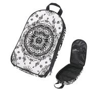 VAPOKF Sac de rangement Manda noir pour ustensiles de cuisine, accessoires de cuisine, pochette de rangement pour barbecue en plein air, sac uniquement