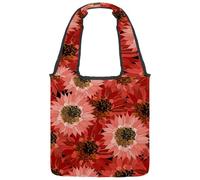 VAPOKF Sac fourre-tout en toile motif marguerite africaine pour femme, grand sac de transport réutilisable, sac à bandoulière pour l'école, le travail, le bureau, les voyages, le shopping, décontracté