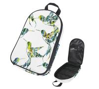 VAPOKF Sac organisateur de voyage pour outils de camping, sac de rangement avec colibri tropical volant, pour ustensiles de cuisine, accessoires de cuisine, étui de barbecue en plein air, sac