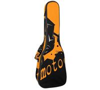 VAPOKF Sac pour ukulélé, housse pour ukulélé soprano ténor concert 58,4 cm, 10 mm d'épaisseur, rembourré, sangles réglables, sac de transport, motocross Rider, multicolore, 25.9x9x3.1in/66x23x8cm