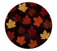 VAPOKF Tapis de souris rectangulaire en forme de feuilles d'érable | Tapis de souris rectangulaire pour jeu vidéo | Précision et vitesse améliorées | Base en caoutchouc pour une adhérence stable sur