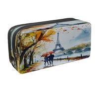 VAPOKF Trousse à crayons avec fermeture éclair pour garçons et filles, fournitures scolaires et de bureau, tour de paires de jeunes, multicolore, 2.3x8.2x3.9in/6x21x10cm, Trousse à crayons