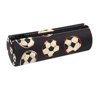 VAPOKF Trousse à crayons avec imprimé sucette dessinée à la main, trousse à crayons en cuir synthétique pour étudiants, papeterie, trousse de maquillage pour femmes, filles, garçons, enfants