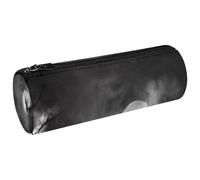 VAPOKF Trousse à crayons en toile Silhouette de corbeau à minuit pour crayons, pièces de monnaie, maquillage, pour étudiants, papeterie, école, bureau, multicolore, 20x6.3cm/7.9x2.5in, Trousses à