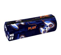 VAPOKF Trousse à crayons Game Over en cuir synthétique avec motif joystick, trousse de maquillage pour femmes, filles, garçons, enfants, fournitures scolaires et de bureau, multicolore, 20x6.3x6.3 CM