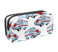 VAPOKF Trousse à crayons pour adolescents, garçons et filles, fournitures scolaires et de bureau - Aquarelle Ambulance, multicolore, 2.3x8.2x3.9in/6x21x10cm, Organiseur de sac