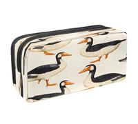 VAPOKF Trousse à crayons, trousse de papeterie pour adolescents, garçons et filles, fournitures scolaires de bureau - Canards indiens coureurs