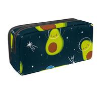 VAPOKF Trousse à crayons, trousse de papeterie pour adolescents, garçons et filles, fournitures scolaires de bureau - avocat de dessin animé dans l'espace, multicolore, 2.3x8.2x3.9in/6x21x10cm,