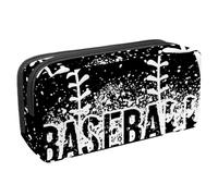 VAPOKF Trousse à crayons, trousse de papeterie pour adolescents, garçons et filles, fournitures scolaires de bureau - Basketball Dirty Splatter, multicolore, 2.3x8.2x3.9in/6x21x10cm, Organiseur de sac