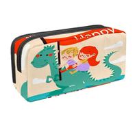 VAPOKF Trousse à crayons, trousse de papeterie pour adolescents, garçons, filles, fournitures scolaires et de bureau - Happy Children's Day, multicolore, 2.3x8.2x3.9in/6x21x10cm, Organiseur de sac
