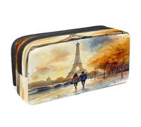 VAPOKF Trousse à crayons, trousse de papeterie pour adolescents, garçons, filles, fournitures scolaires de bureau - Lovers on The Paris
