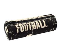 VAPOKF Trousse à crayons vintage grunge avec imprimé terrain de football en cuir synthétique pour étudiants, papeterie, trousse de maquillage pour femmes, filles, garçons, enfants, fournitures