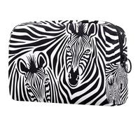 VAPOKF Trousse de maquillage Little Fox endormie pour femme, trousse de toilette de voyage, grande pochette de maquillage pratique avec fermeture éclair, Multicolore 6., 18.5x7.5x13cm/7.3x3x5.1in