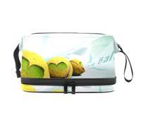 VAPOKF Trousse de toilette de voyage avec compartiment pour pinceaux - Motif Live Laugh Love - Pour femmes et filles, Multicolore 8., 27x15x14 cm/10.6x5.9x5.5 in, Trousse de beauté