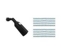 Vaporetto Buse Haute Pression 120 degrés pour Eco Pro 3.0 et nettoyeurs vapeurs Classiques & Kit de 2 Serpillières pour Brosse Vaporflexi PAEU0340